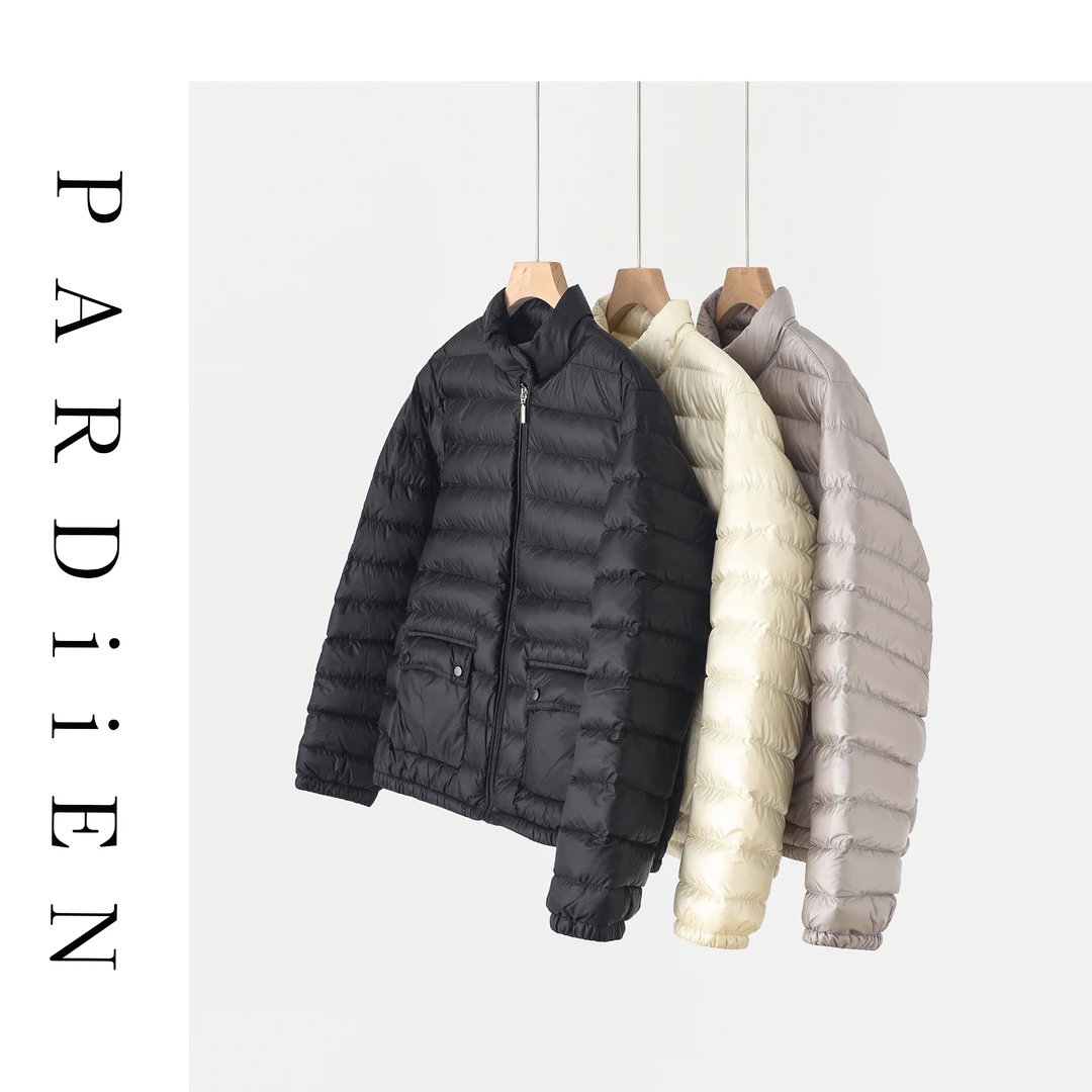 【北总严选】帕迪恩领扣拉链短款羽绒服外套25PD-11885011