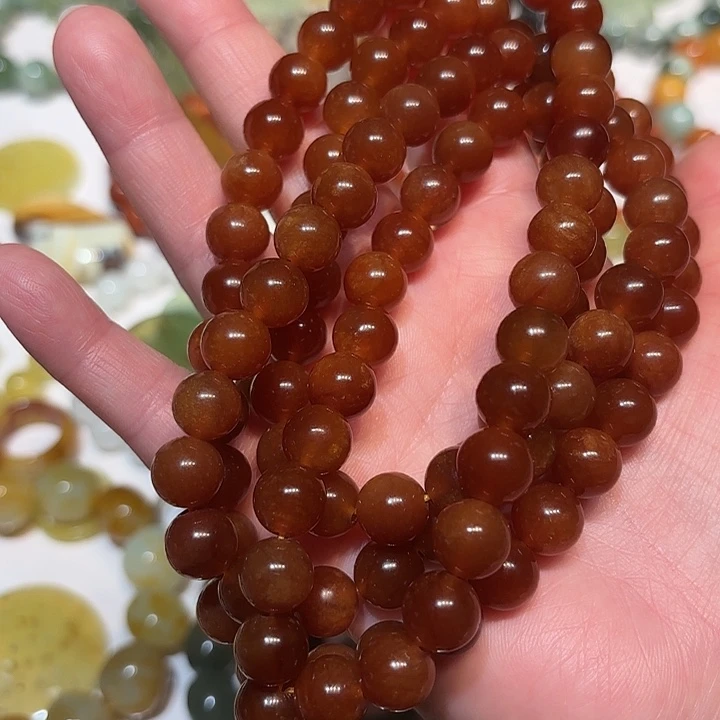 蛇纹石玉未镶嵌手串