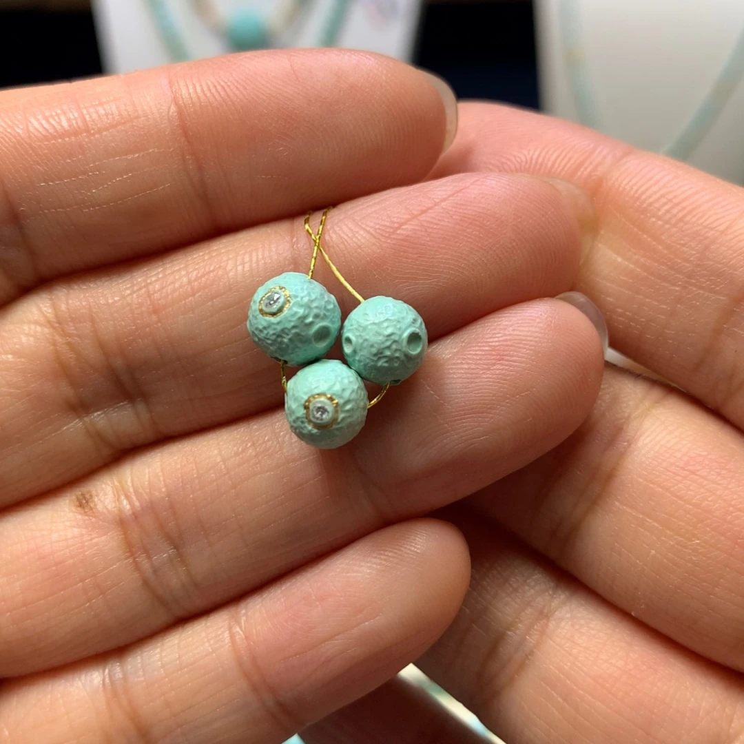 未镶嵌绿松石配饰