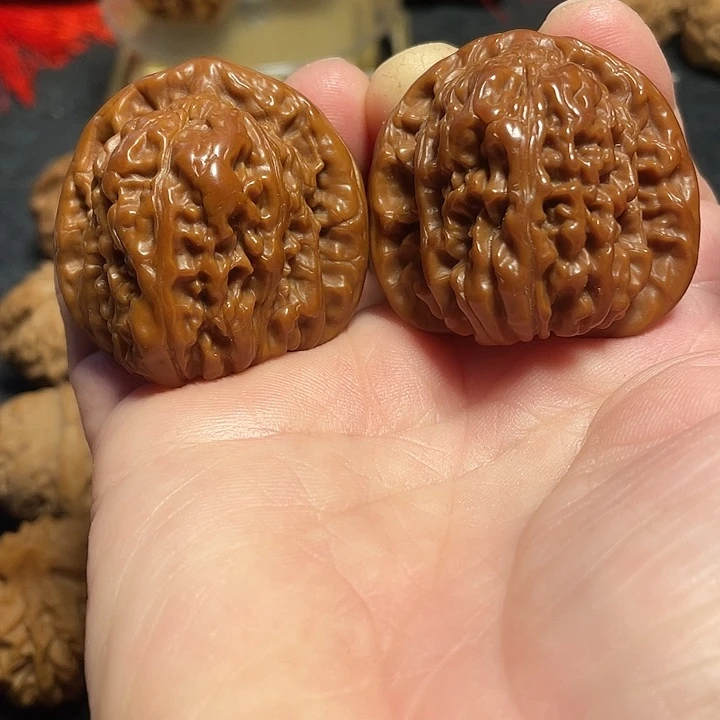 把件文玩核桃四座楼