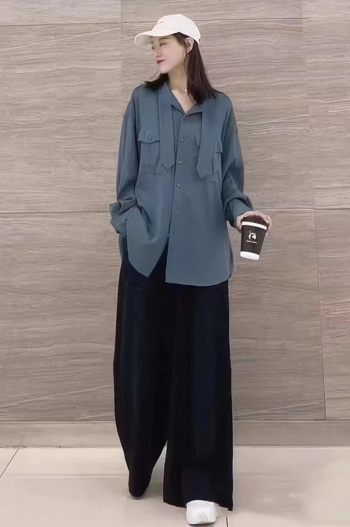 桑蚕丝衬衫5300799-3752-0