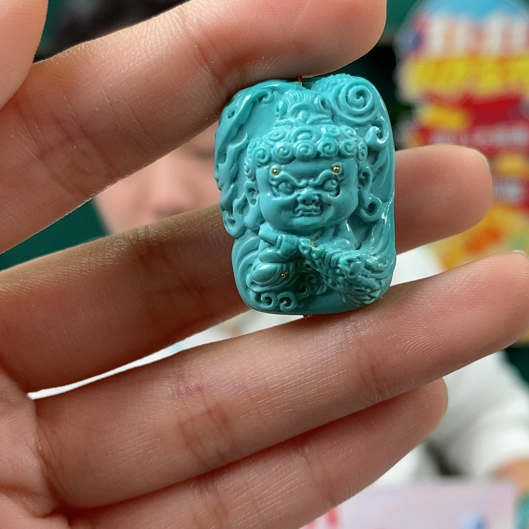 绿松石未镶嵌珠宝奇石