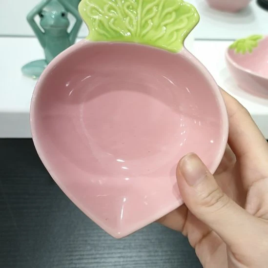瓷高温瓷釉下彩调料碟