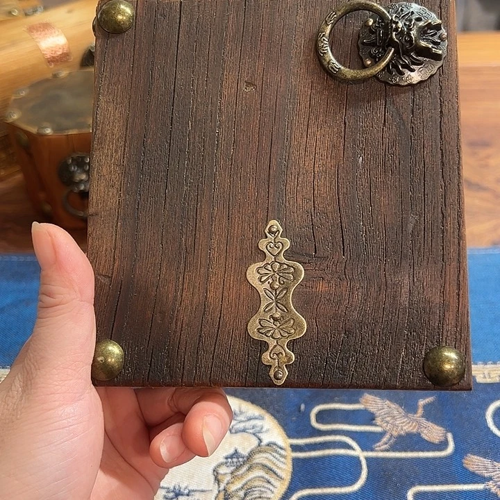 榆木老榆木茶杯垫