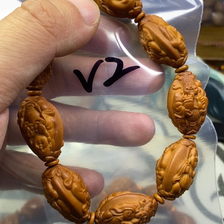 橄榄核手串/手链橄榄核雕工艺手串