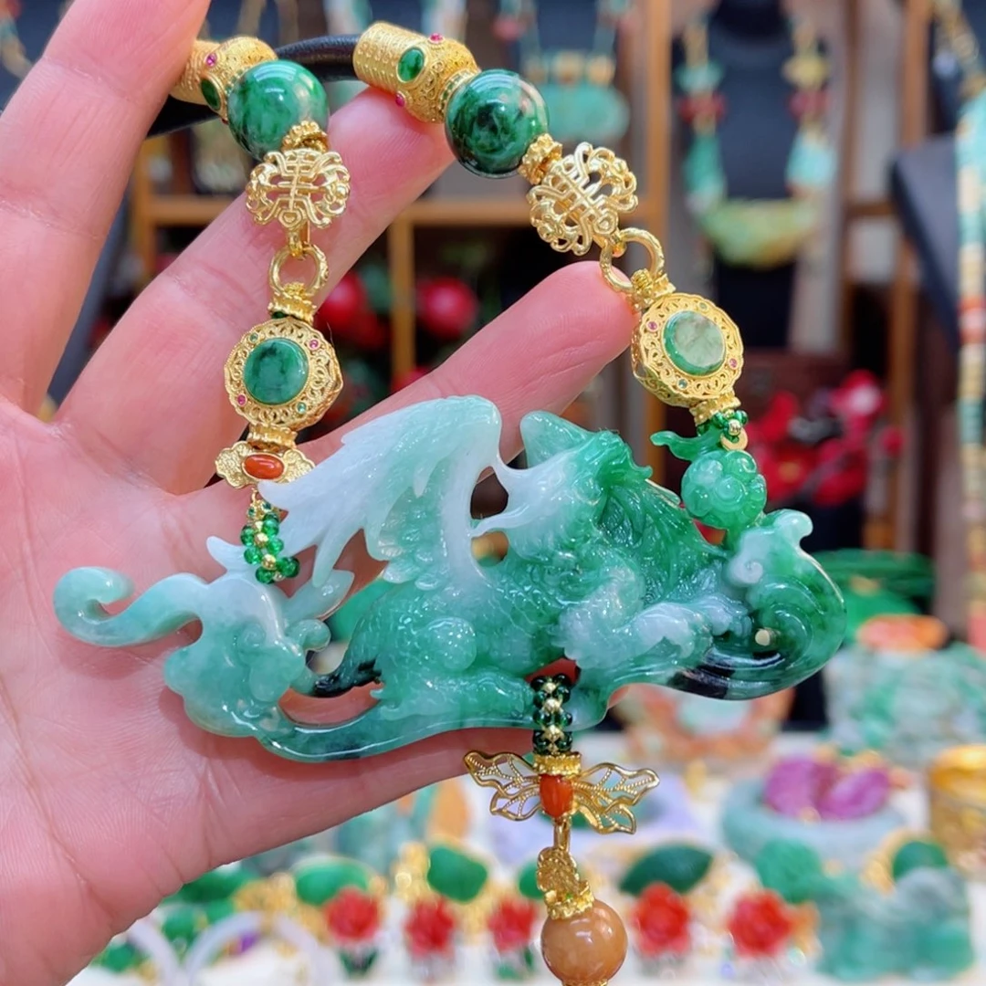 翡翠颈饰合金48小时鉴赏期