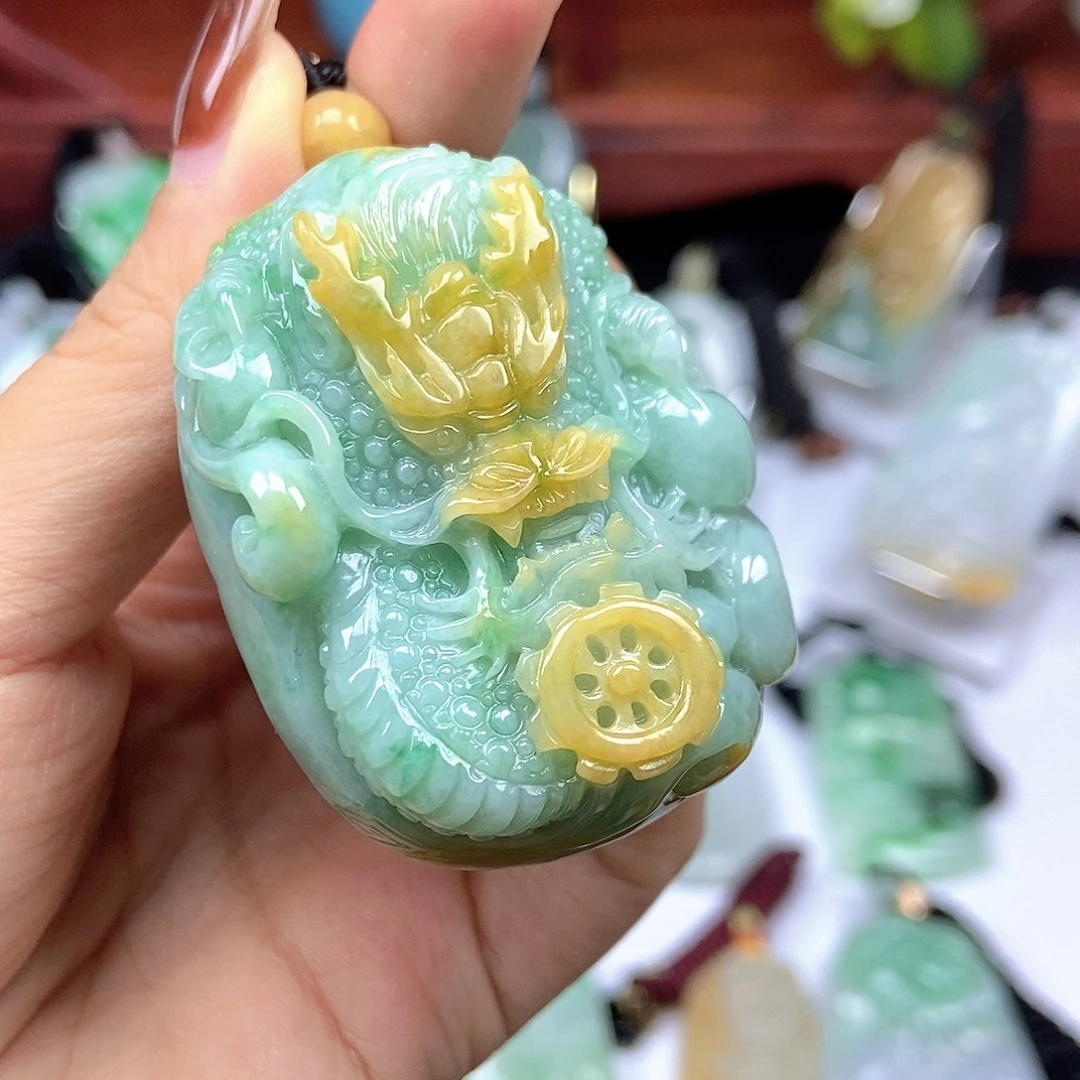 定制翡翠未镶嵌天然翡翠A货