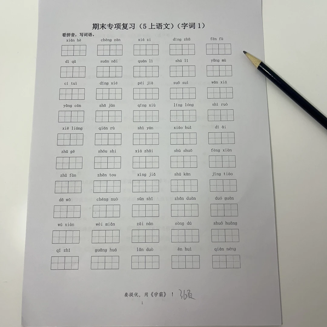 25年五上语文期末专项复习（字词、句子、课文内容、课外阅读）含答案