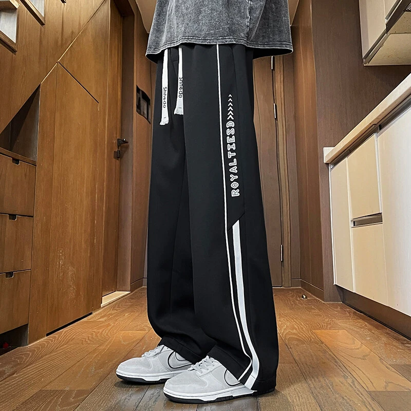 青少年大童卫裤男士束脚休闲长裤春秋季10-18岁学生百搭运动裤子