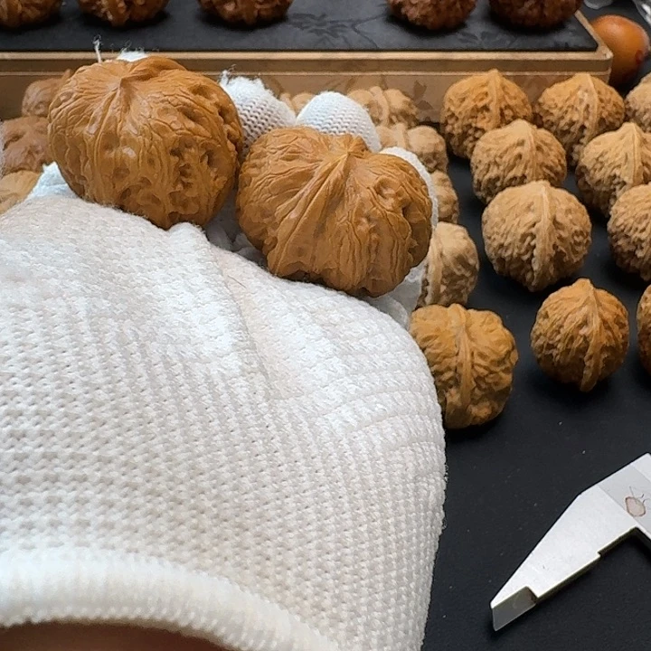 桃核把件元宝全品无修