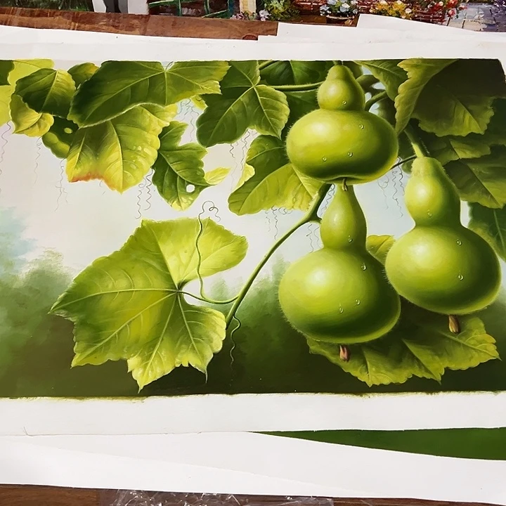 油画368.8手绘油画