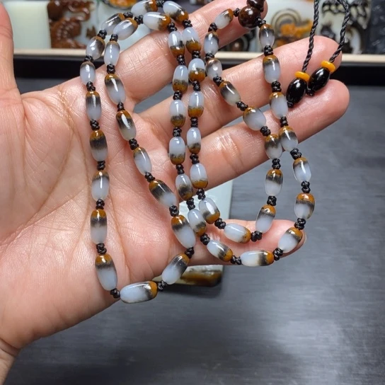 和田玉颈饰未镶嵌欣*