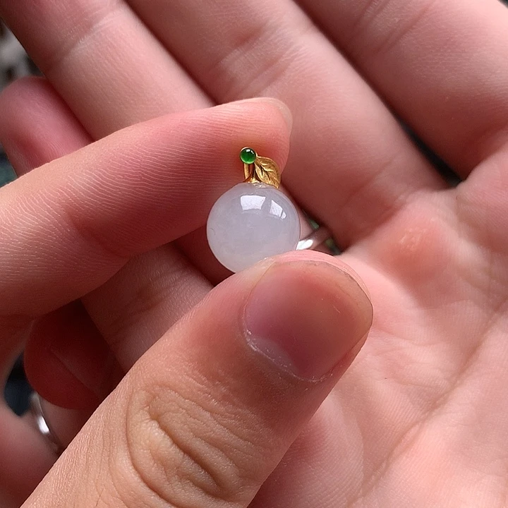 翡翠未镶嵌颈饰天然