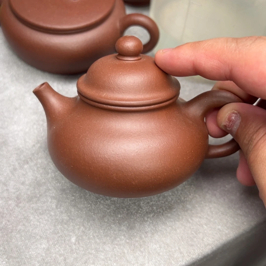 茶壶紫砂开底150cc底槽清