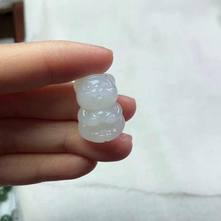 和田玉吊坠(不含链)未镶嵌