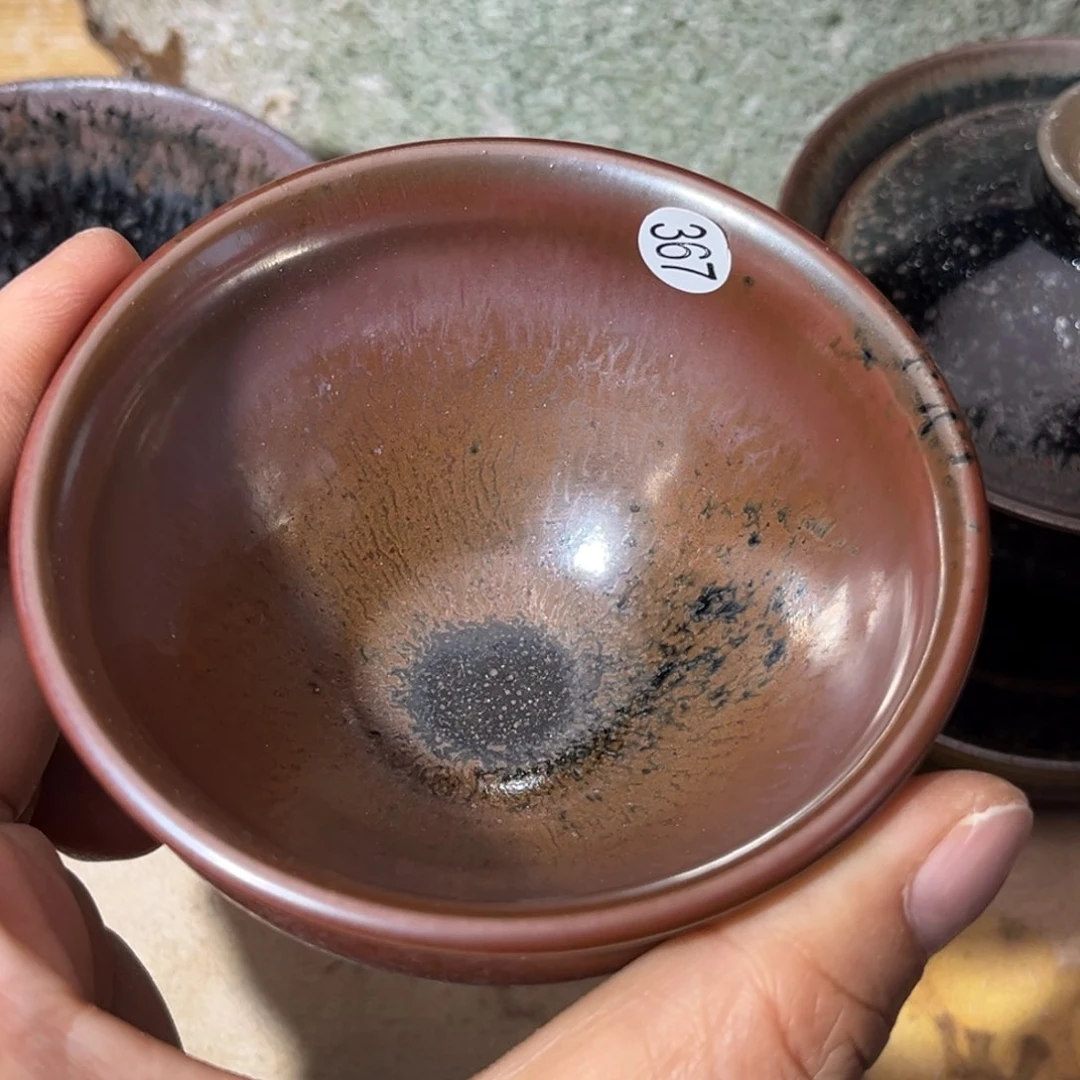 茶盏义兴龙窑坚持真柴