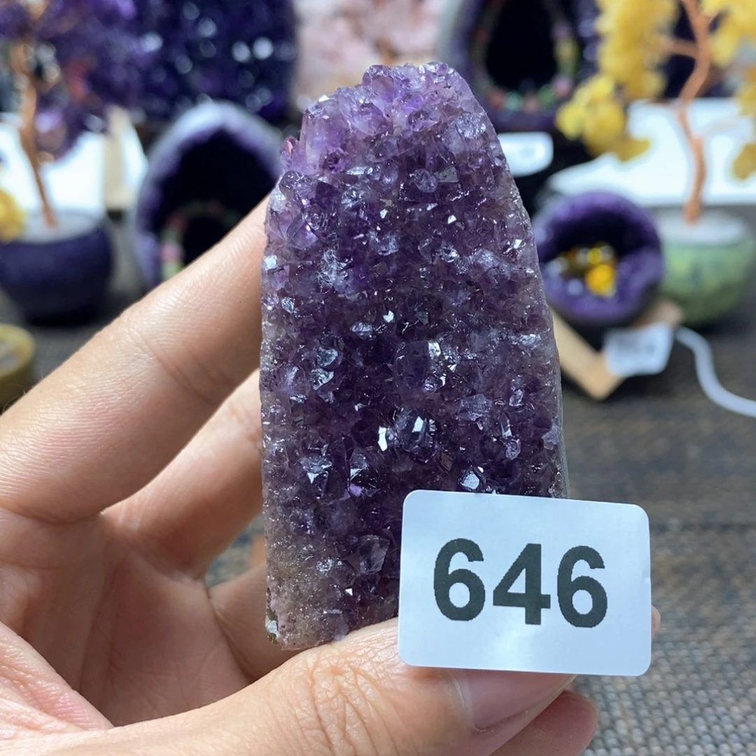 大型摆件（非配饰）紫晶未镶嵌
