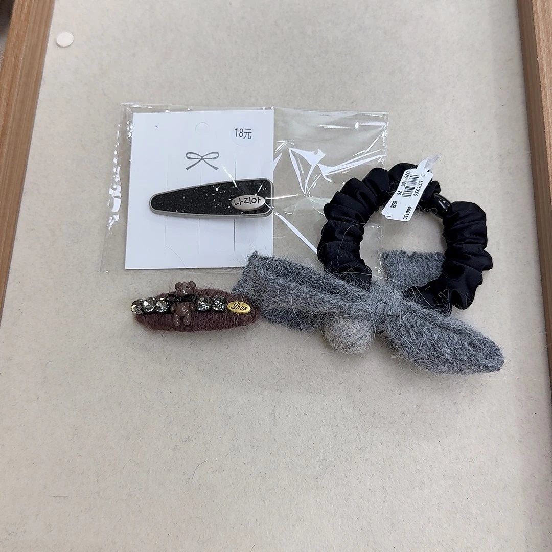 皮质铁合金夹子45