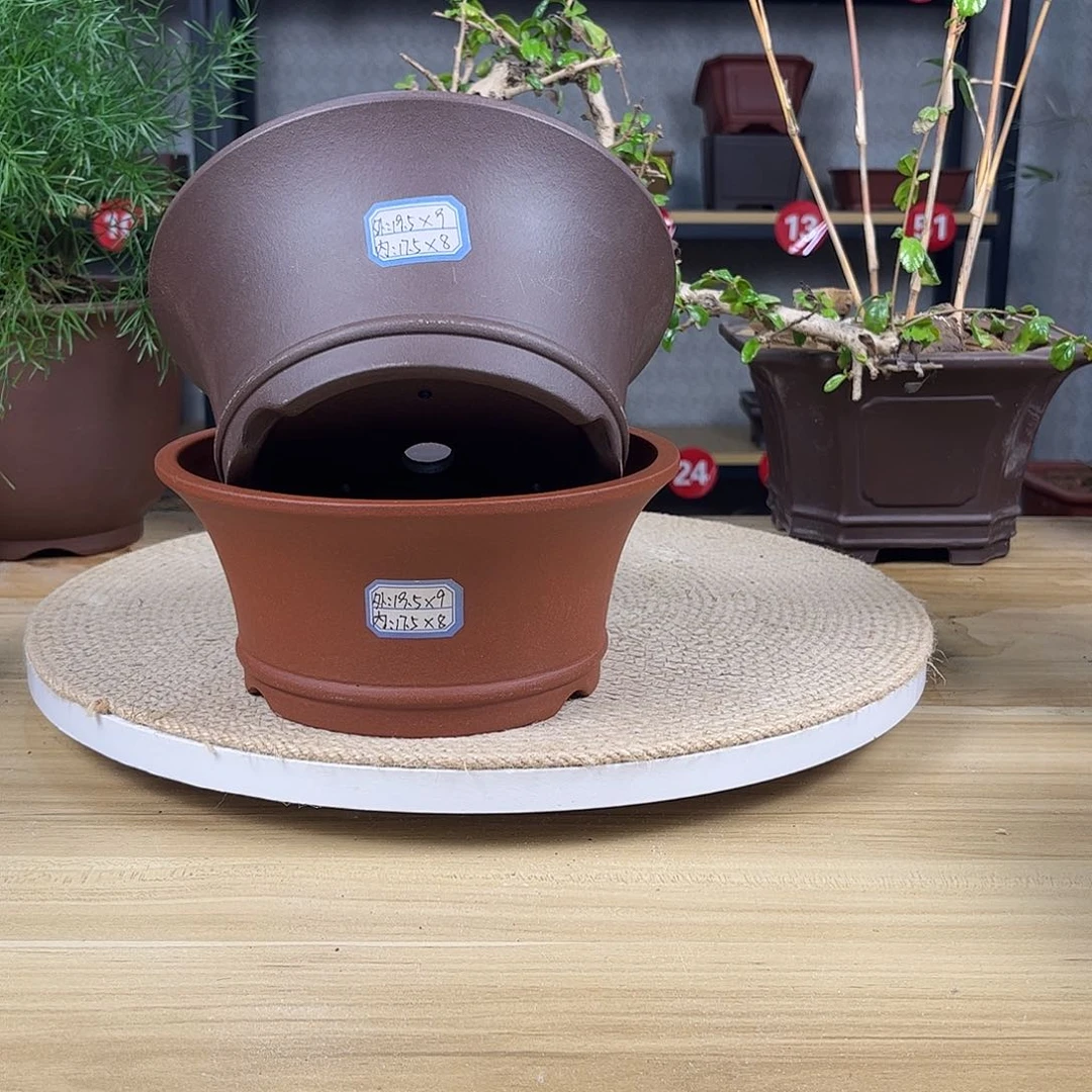 紫砂花盆紫砂花盆