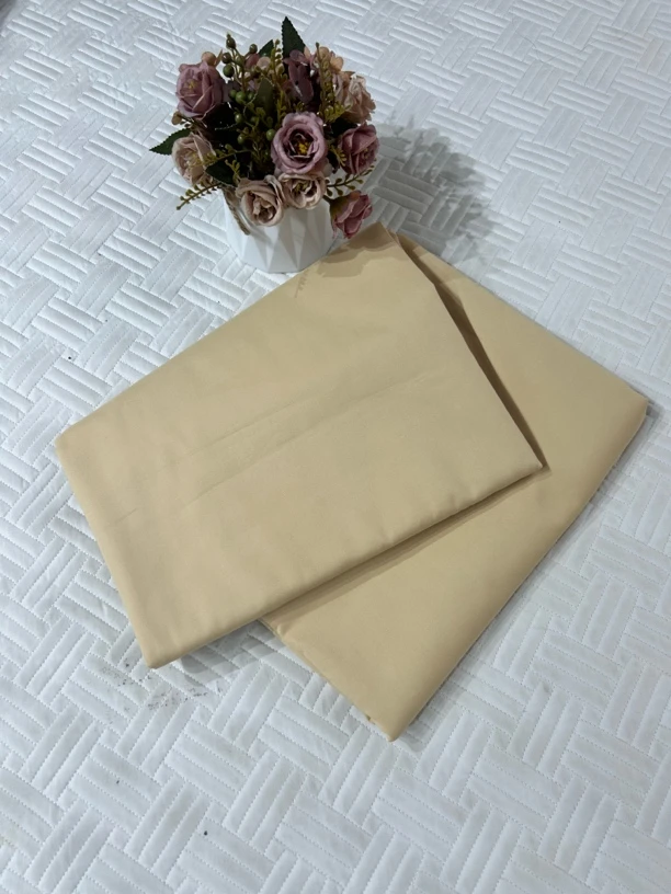 斤称处理～长绒棉纯色磨毛床单245*250微瑕～A512