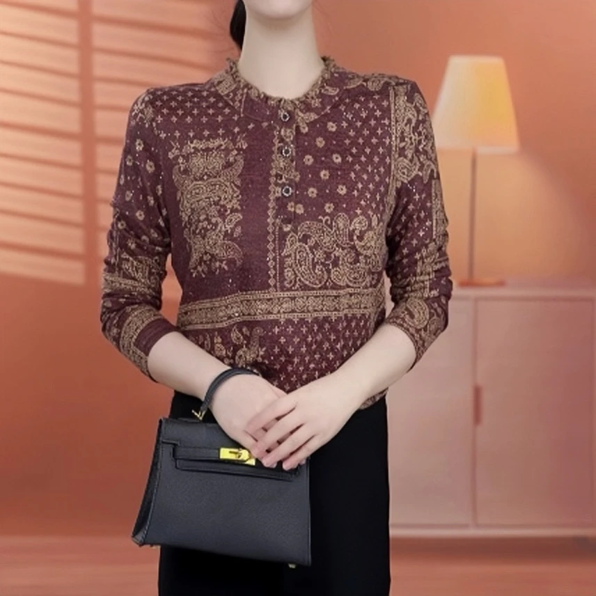 CX164【出口原单】法式高级优雅百搭显瘦遮肉衬衫-西西