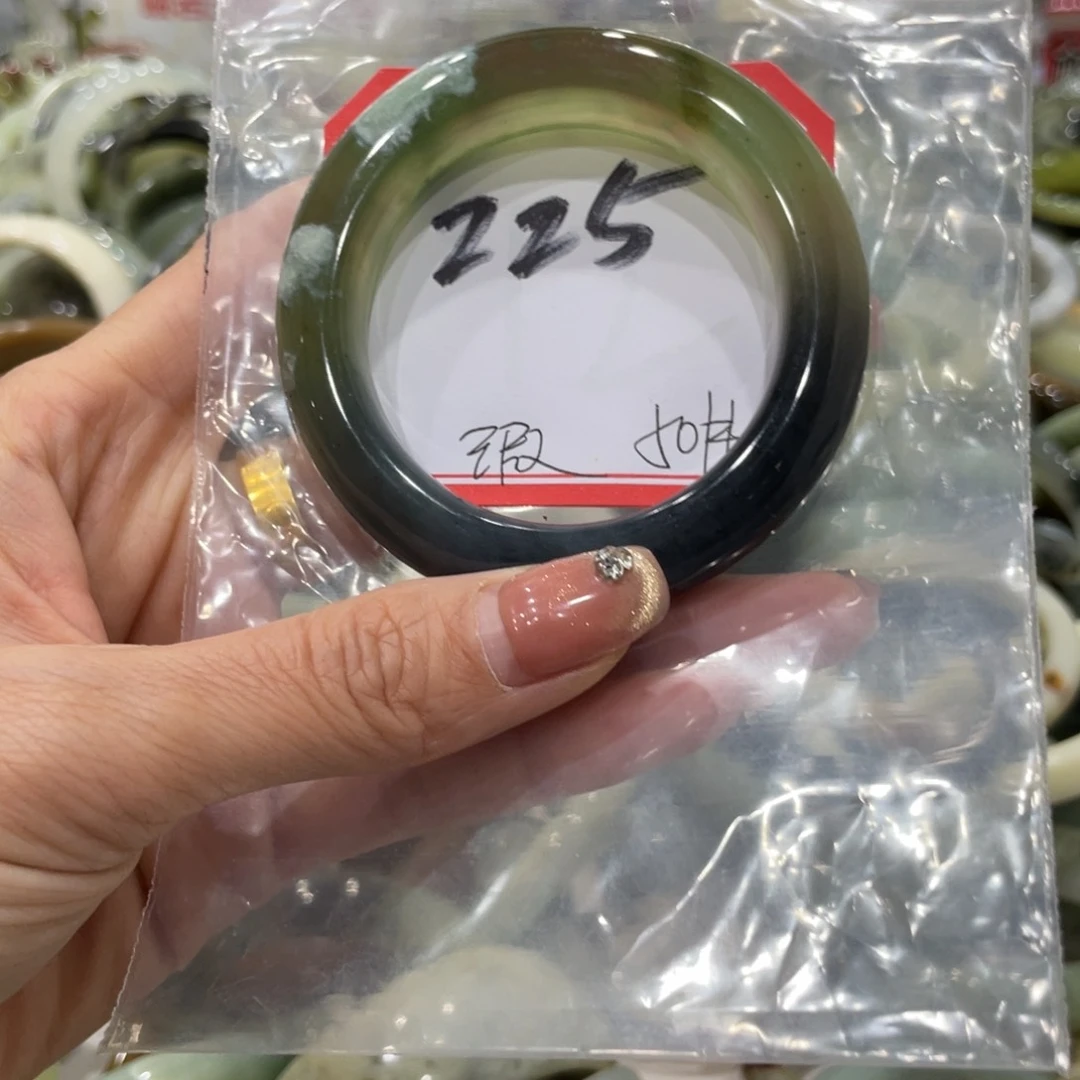 蛇纹石玉戒指未镶嵌