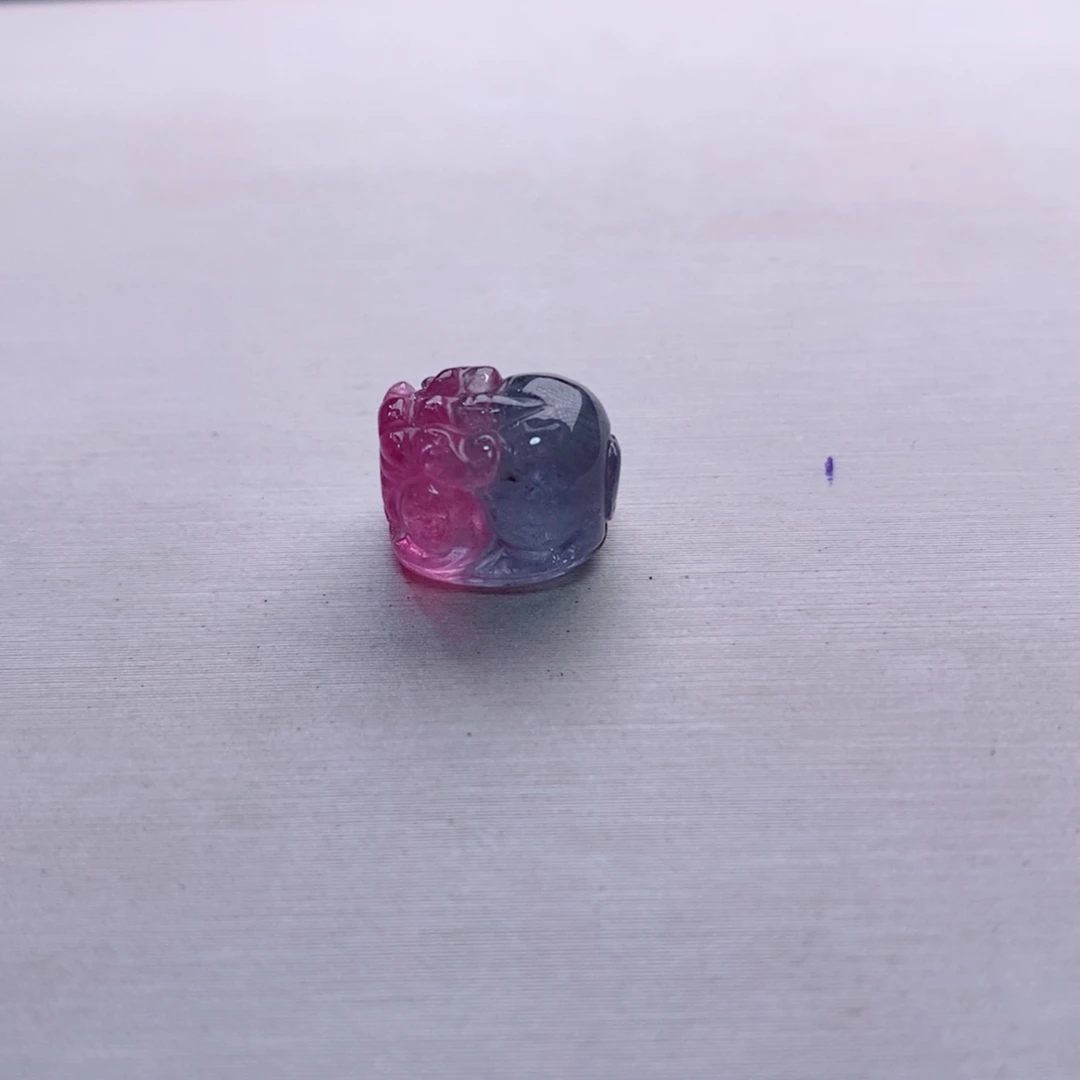 未镶嵌貔貅碧玺碧玺A貔貅