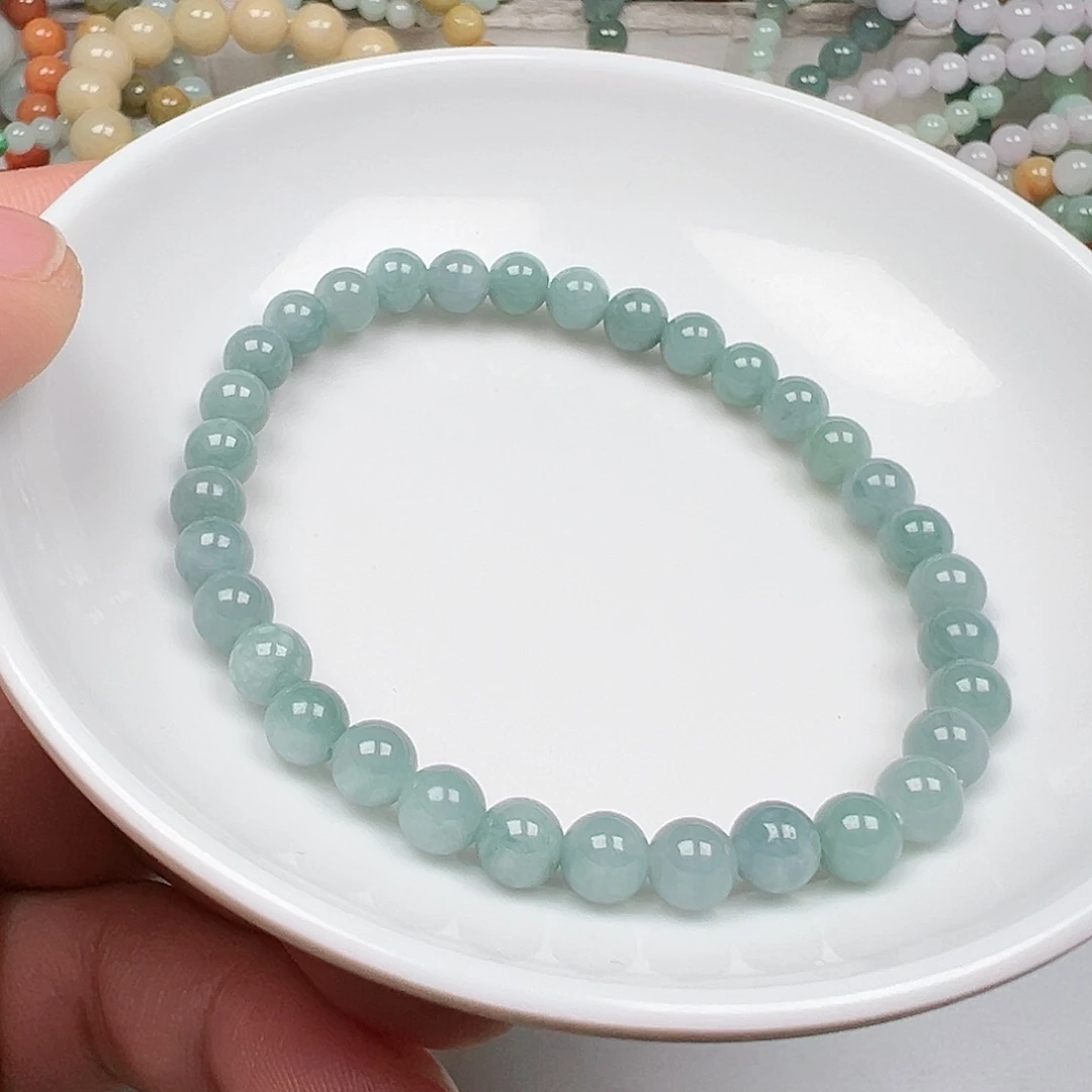 翡翠手链未镶嵌是****呀货主老华