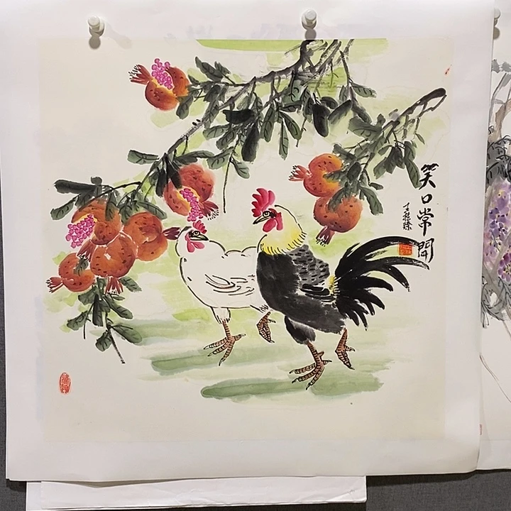 国画手写手绘作品50