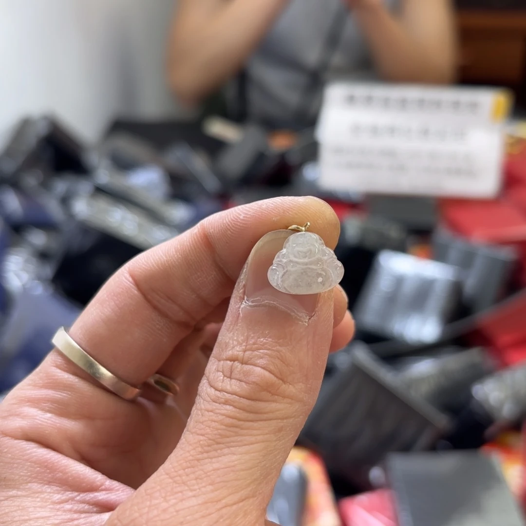 翡翠银S925镀金镶嵌颈饰