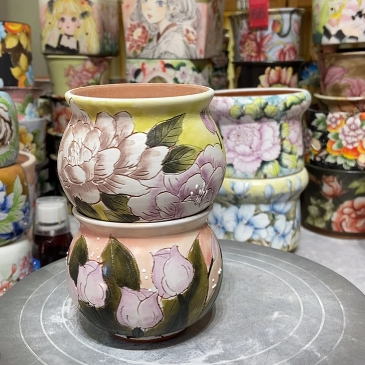 景德镇艺术手绘作品