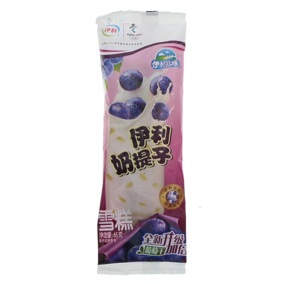 伊利牧场奶提子雪糕65g