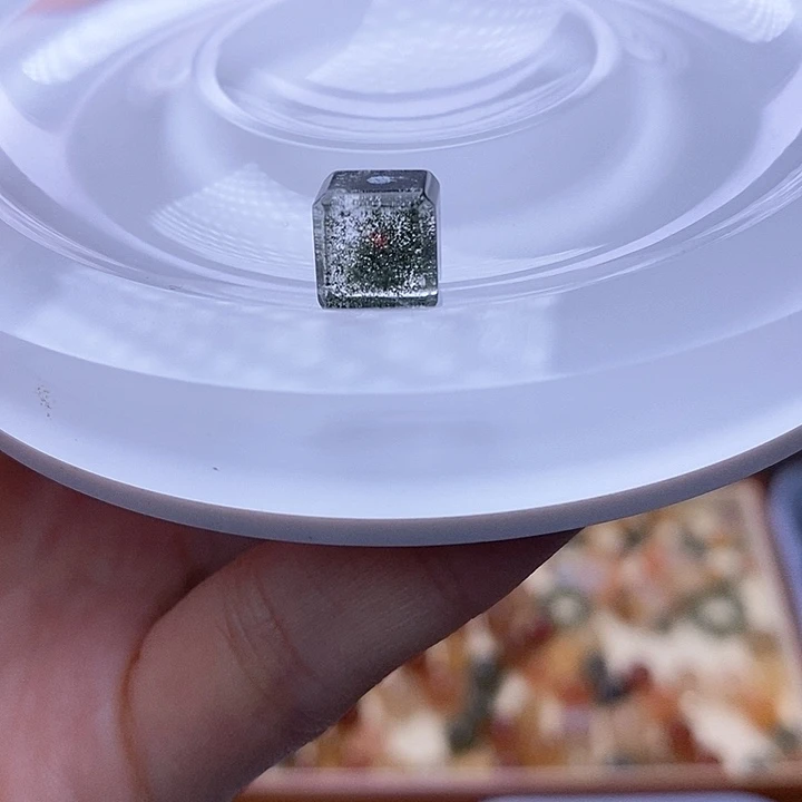 水晶天然水晶定制打孔不退换未镶嵌