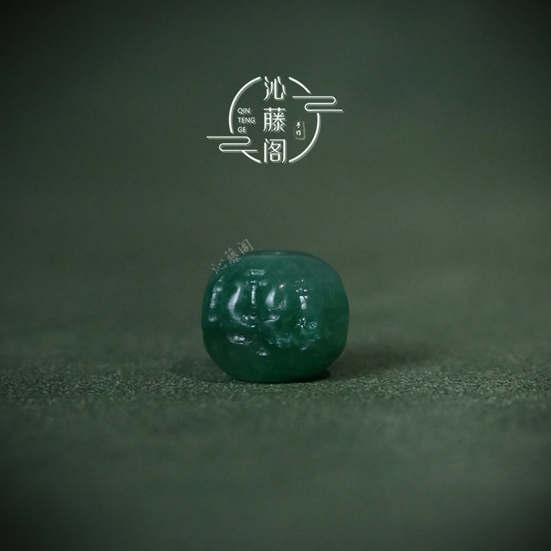 8/10/12MM非洲翠小金刚老型桶珠文玩手串配饰顶珠手链配珠单珠子