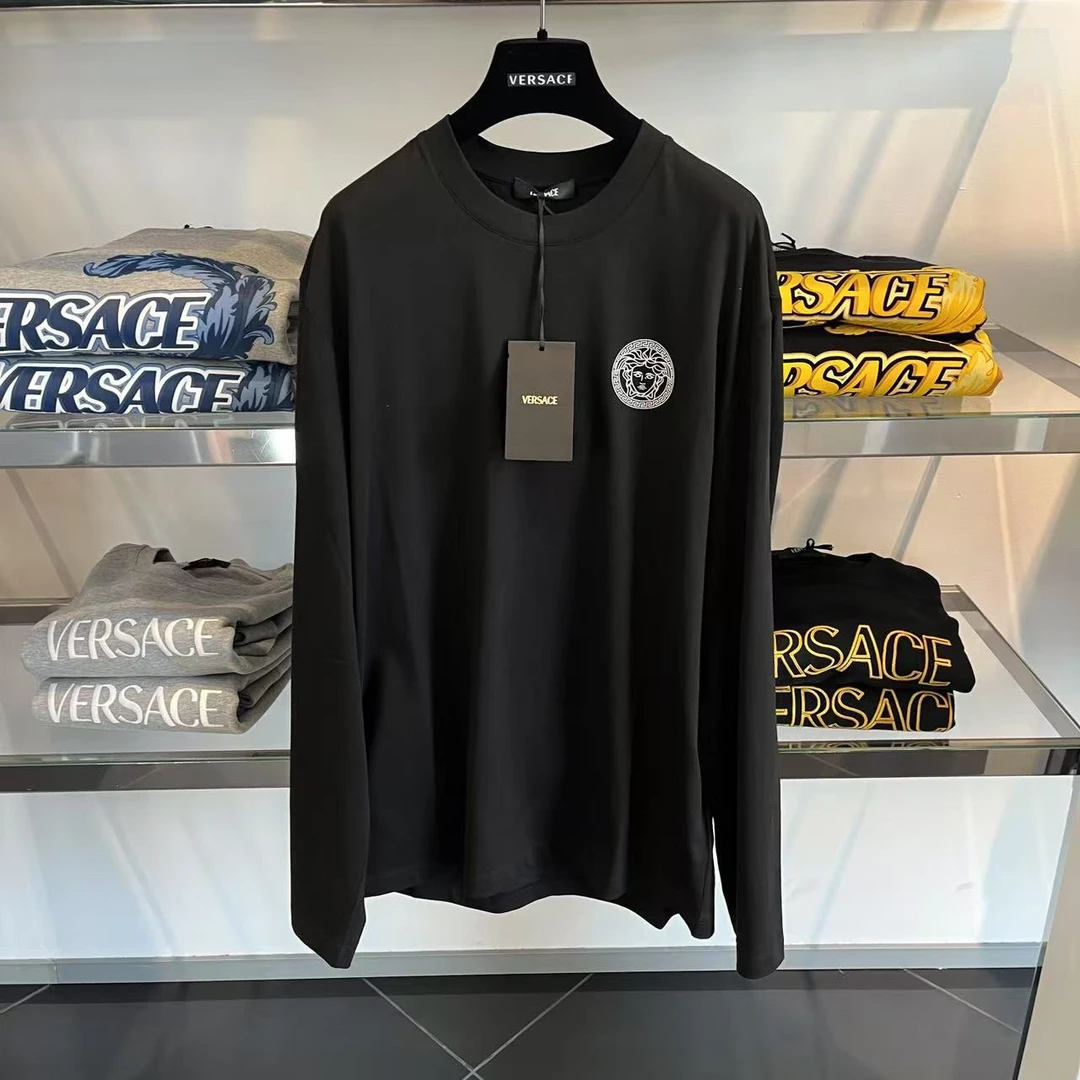 全新未使用 VERSACE/范思哲 男士长袖T