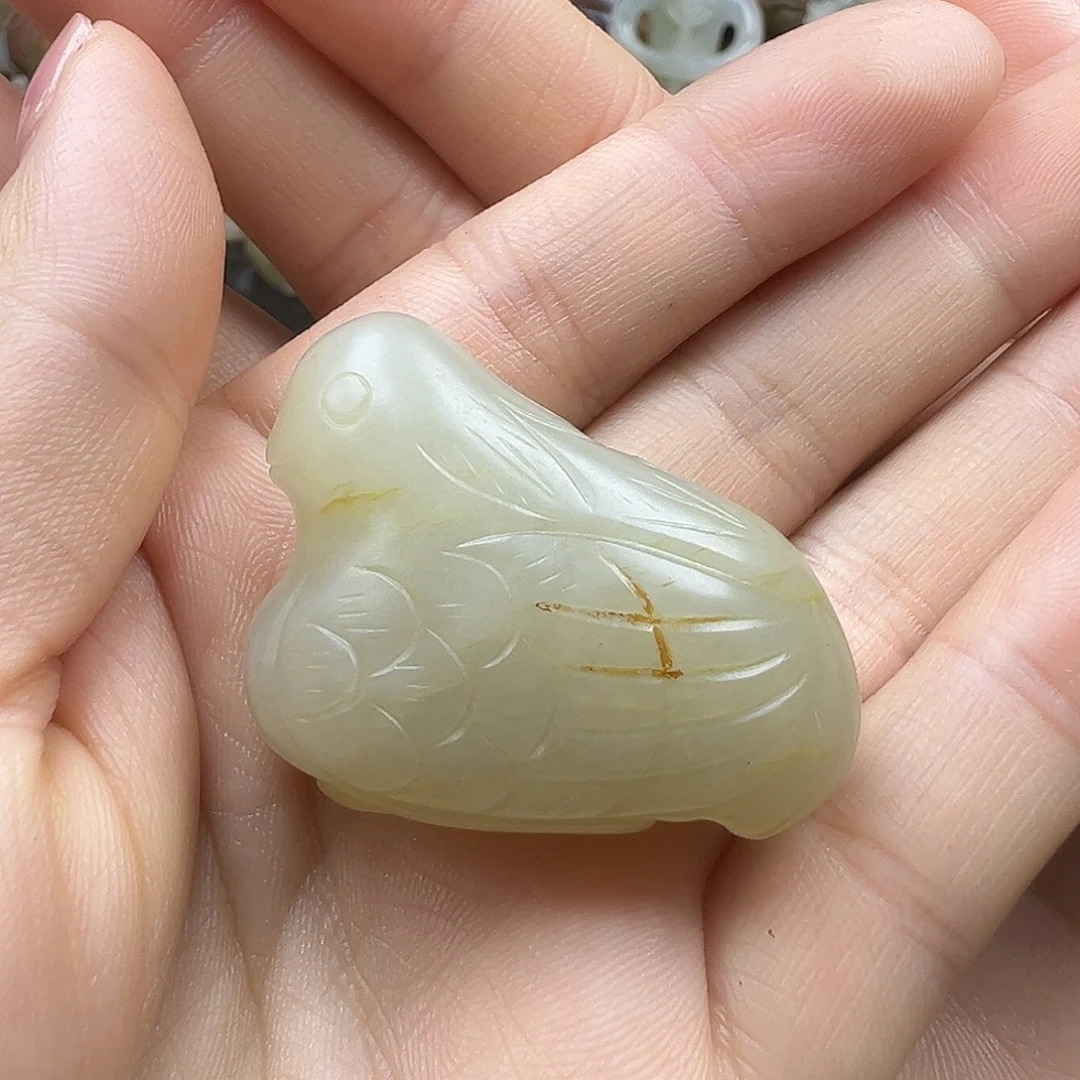 和田玉（糖玉）未镶嵌挂件