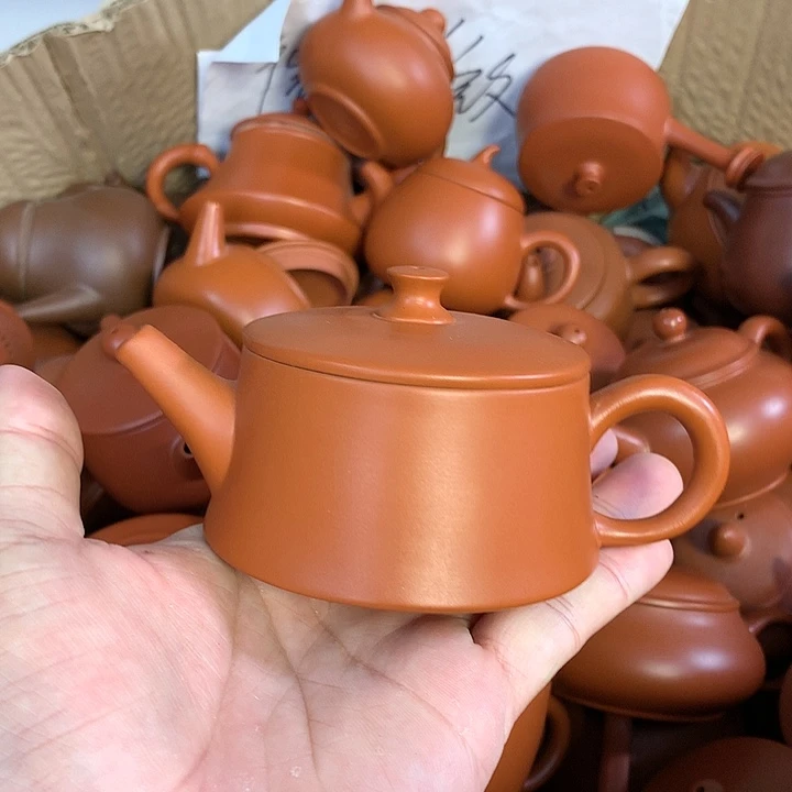原矿朱泥茶具茶壶家用120