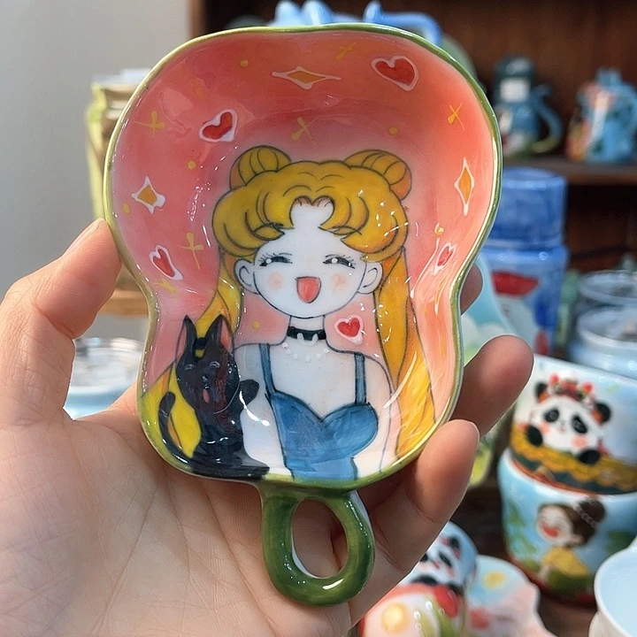 陶景德镇釉下手绘陶瓷