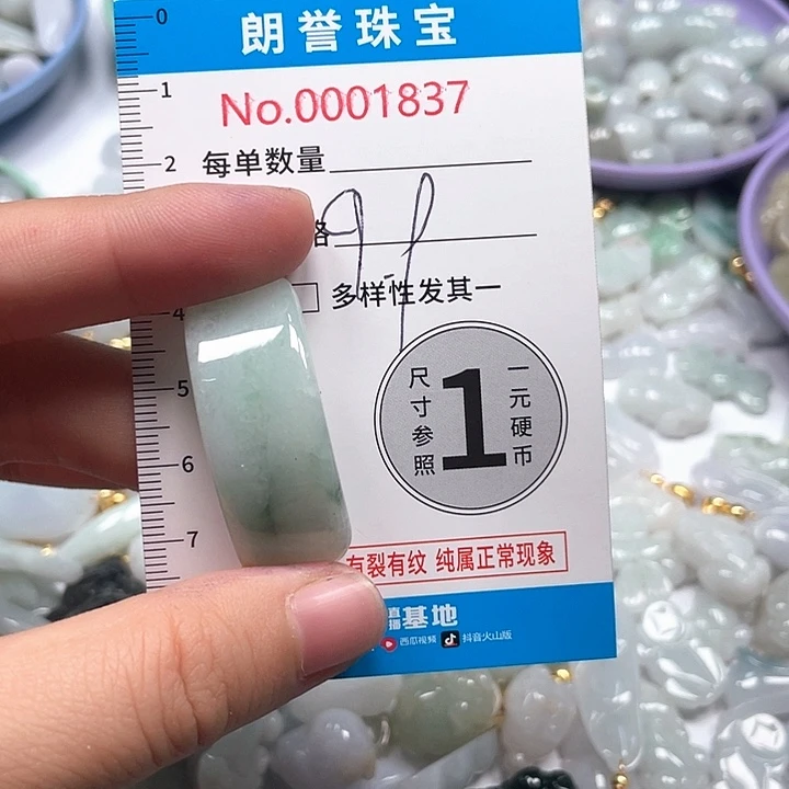 翡翠未镶嵌颈饰翡翠吊坠1837