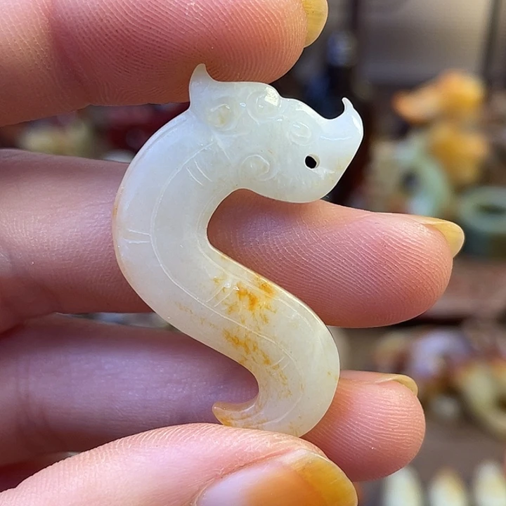 和田玉（糖玉）未镶嵌挂件