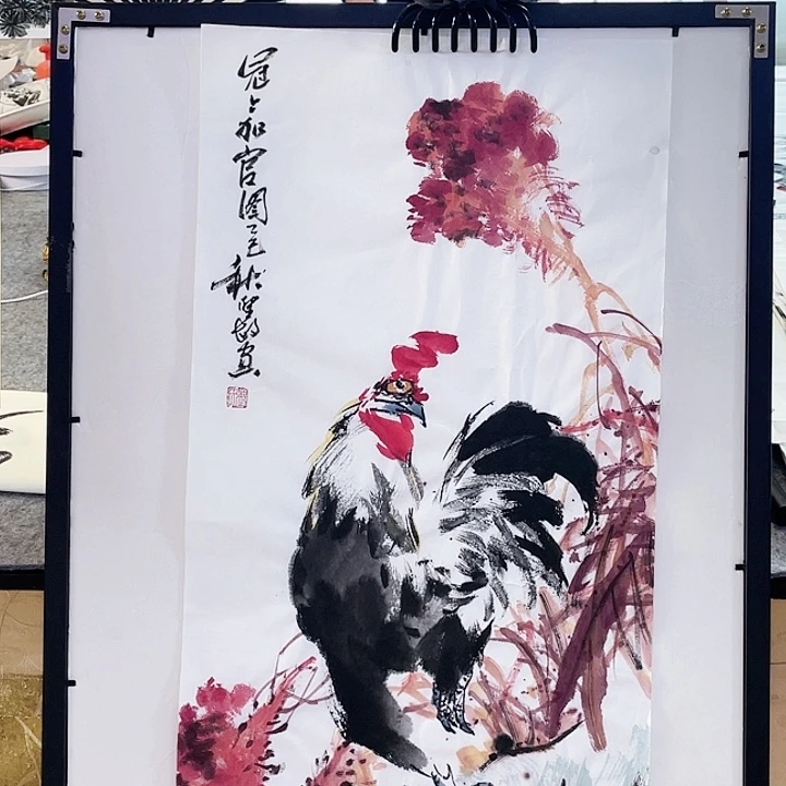 国画张圣敏先生纯手绘作品