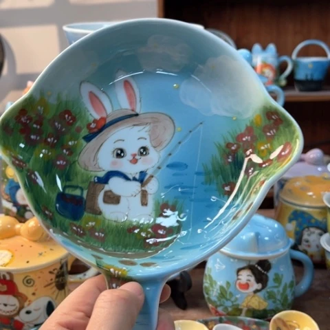 炉景德镇釉下手绘陶瓷