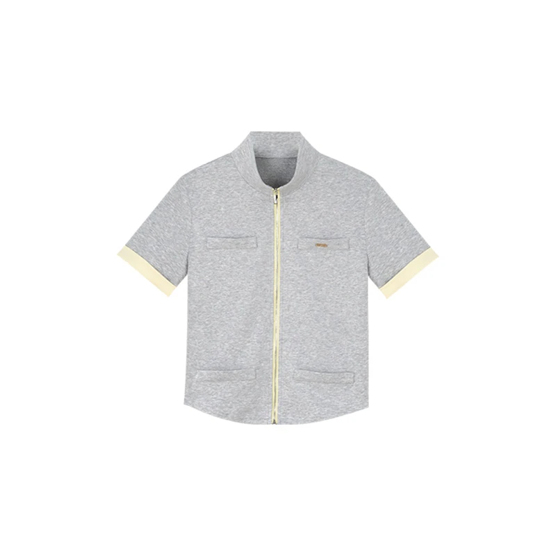 【M&E】时尚洋气撞色气质显瘦上衣 3015552