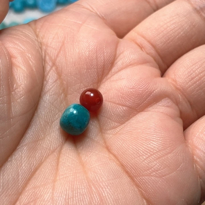 南红玛瑙未镶嵌颈饰