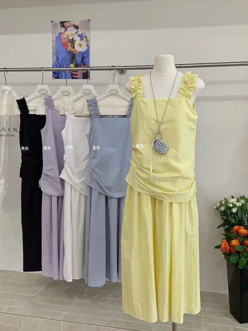 susan@25510 韩系甜美花边设计感连衣裙 7-9