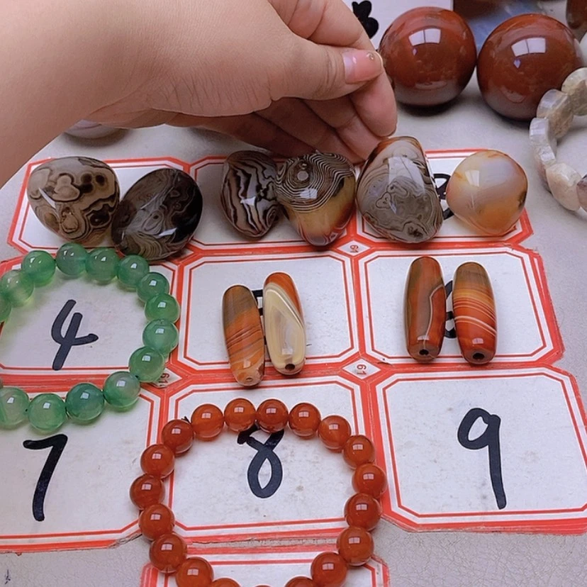 【闪购商品】玛瑙/玉髓未镶嵌珠宝半成品高**水