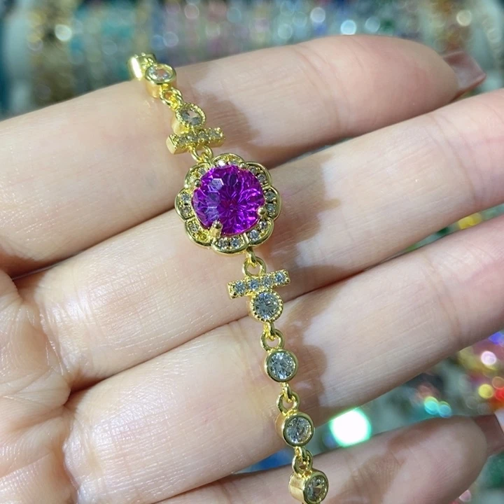 99锆石（处理）手链