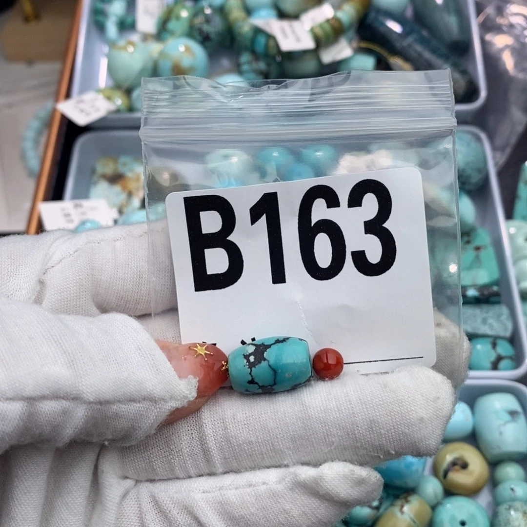 未镶嵌卡10桶珠南红玛瑙