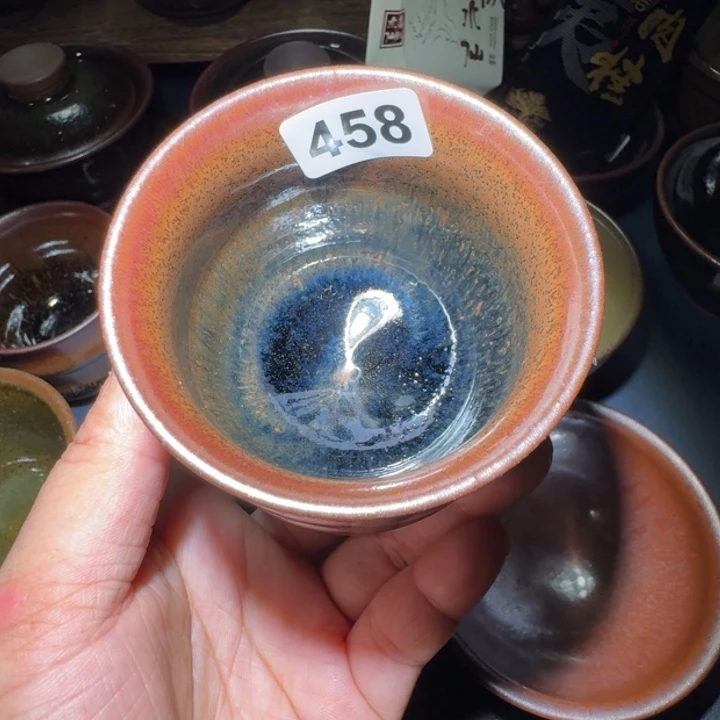 小雨茶盏手工柴烧