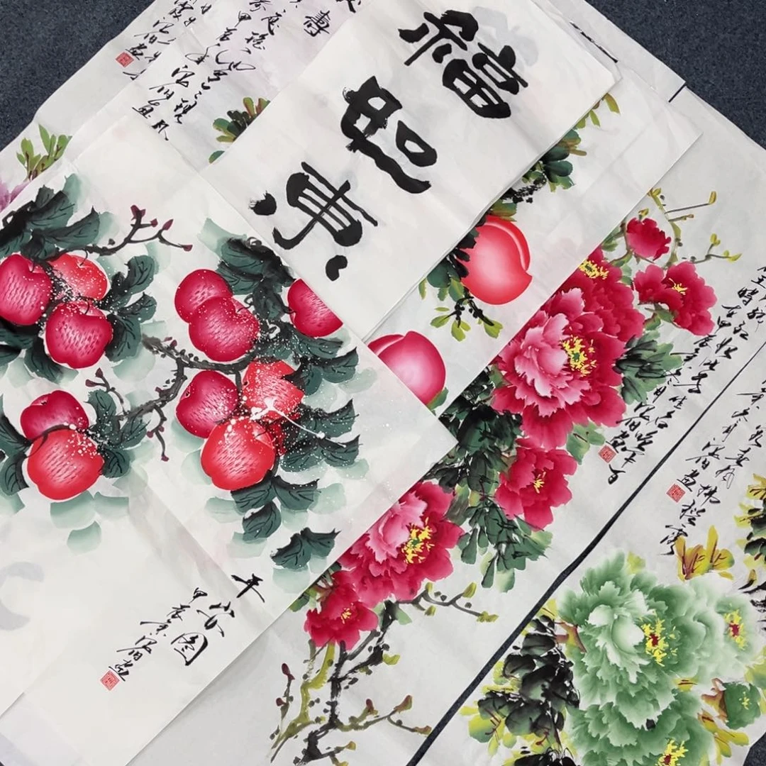 国画手绘画作品欣赏